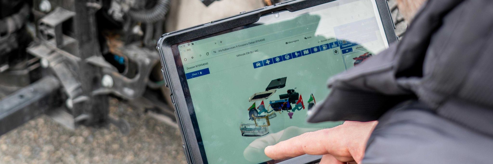 Expertise carrosserie des contours