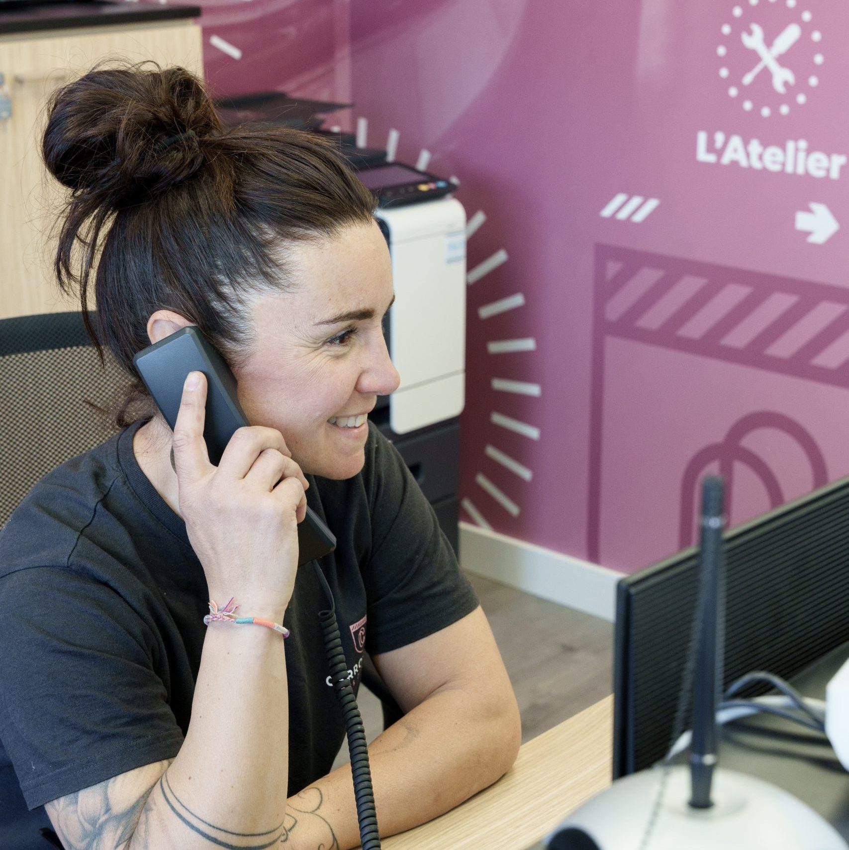 Accueil téléphone